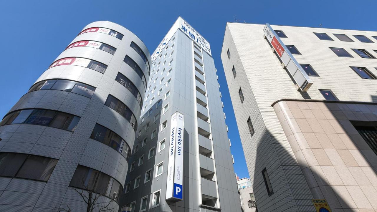 Toyoko Inn Kashiwa Eki Nishi Guchi Exteriör bild